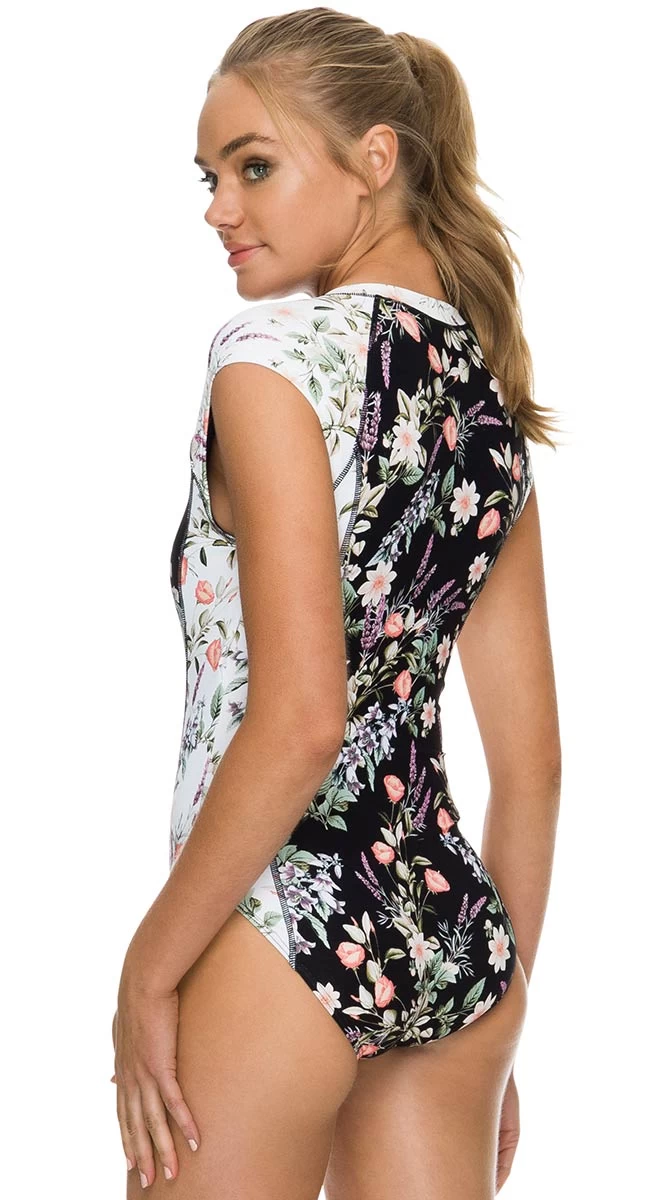 Sunseeker Florantine Seasport Cap Sleeve One Piece Swimsuit 2 Sunseeker Florantine Seasport Cap Sleeve One Piece Swimsuit - Image 2