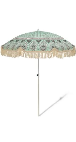 Salty Shadows Zingara Beach Umbrella - 50+ UPF 1.8m Wide -Swimwear Sale Store zingara2